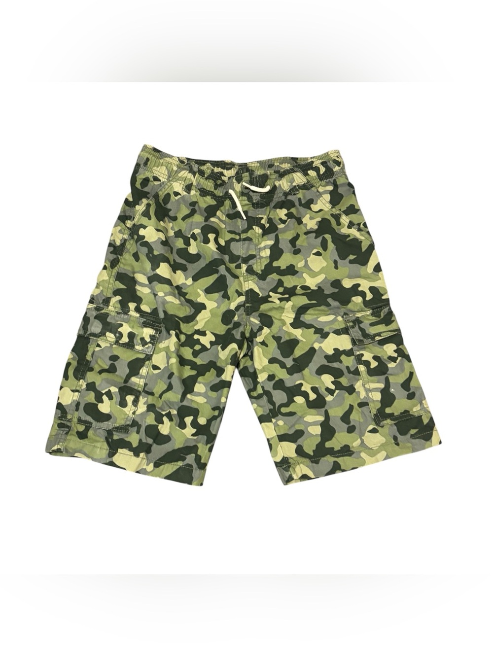 The Children's Place Green Camo Cargo Shorts
